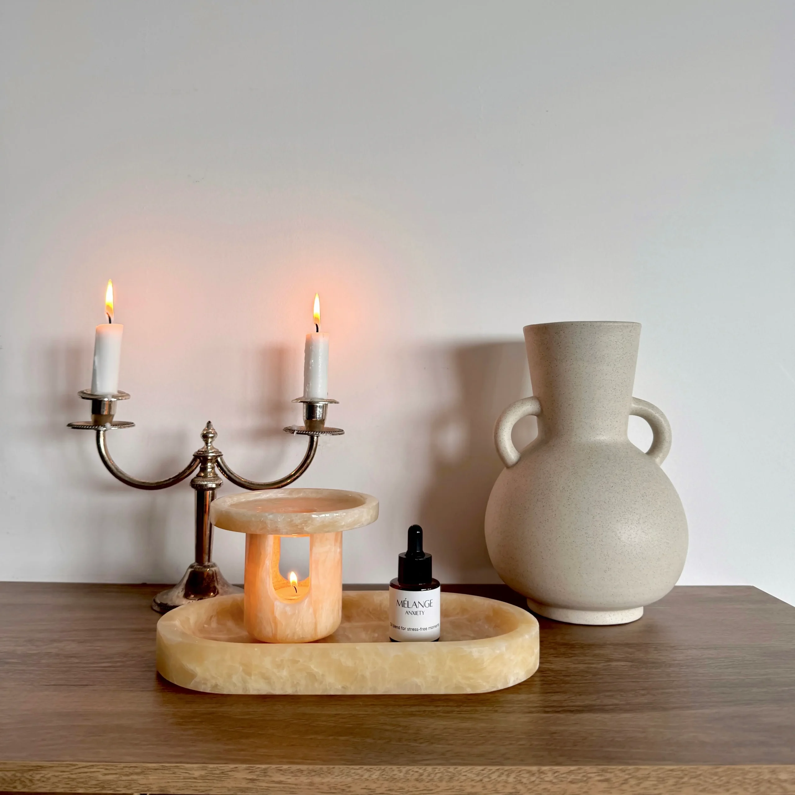 מבער כתום מאבן גייד טבעית